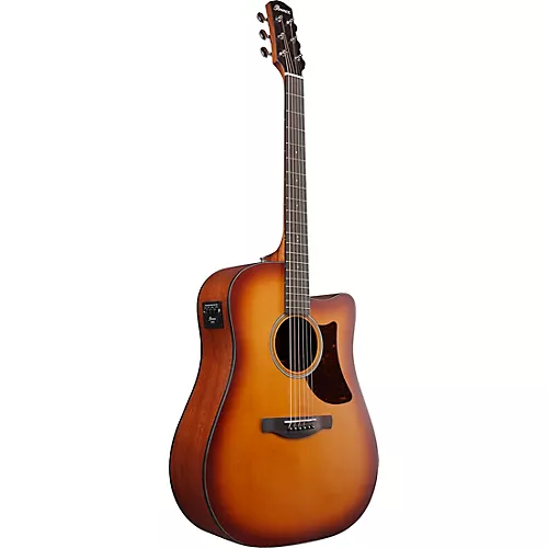 Ibanez AAD50CE Advanced Sitka Spruce-Sapele Grand Dreadnought Acoustic-Electric Guitar Charcoal Burst - musicians--Friend