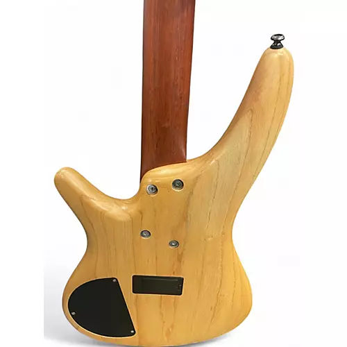 Used Ibanez sr600 Natural Electric Bass Guitar Natural - musicians--Friend