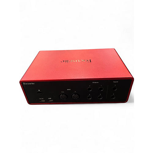Used Focusrite Scarlett 4i4 Gen 4 Audio Interface - musicians--Friend