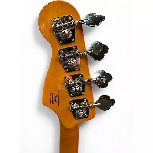 Used Squier Classic Vibe 1970S Precision Bass TEAL Electric Bass Guitar TEAL - musicians--Friend
