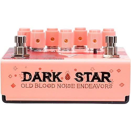 Old Blood Noise Endeavors Dark Star Stereo Soundscape Reverb Effects Pedal Pink - musicians--Friend