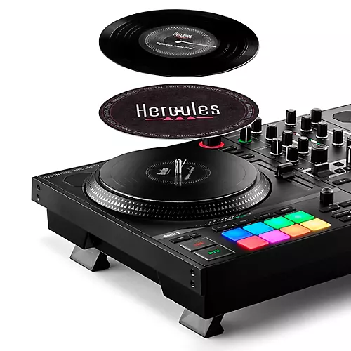 Hercules DJ DJControl Inpulse T7 2-Channel Motorized DJ Controller Black - musicians--Friend