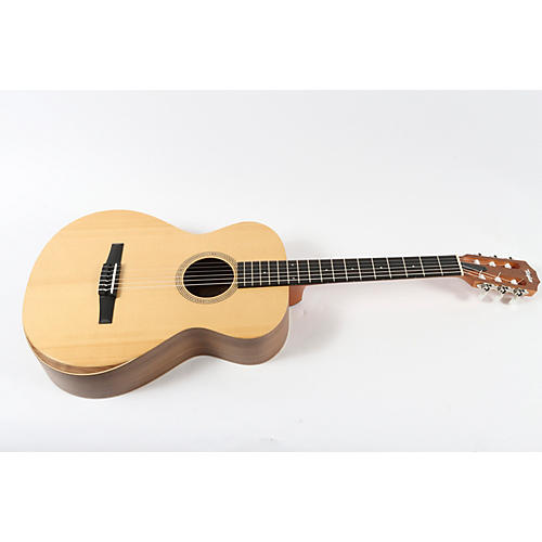 Open-Box Taylor Academy 12-N Grand Concert Nylon-String Left-Handed Acoustic Guitar Condition 3 - Scratch and Dent Natural 197881299279 - musicians--Friend