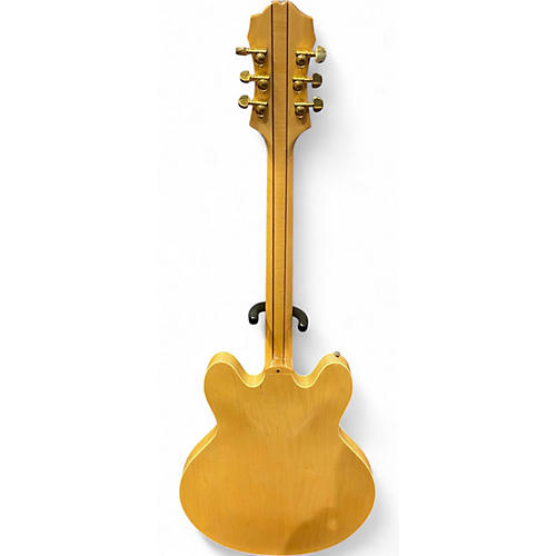 Used Epiphone Sheraton II Natural Hollow Body Electric Guitar Natural - musicians--Friend