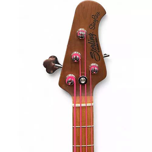 Used Sterling by Music Man Ray34 Seafoam Green SPARKLE Electric Bass Guitar Seafoam Green SPARKLE - musicians--Friend