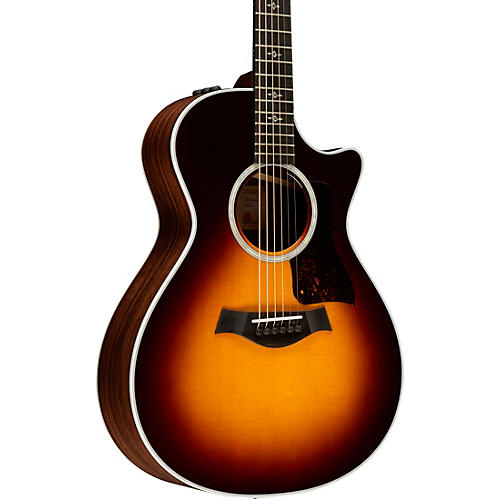 Taylor 412ce Grand Concert Acoustic-Electric Guitar Tobacco Sunburst - musicians--Friend