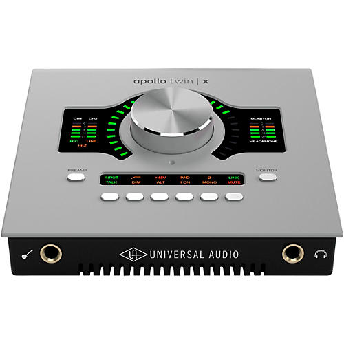 Universal Audio Apollo Twin X QUAD 10x6 Gen 2 Thunderbolt 3 Audio Interface Essentials - musicians--Friend