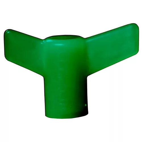 Barefoot Buttons WingMan Go For Takeoff Foot Control Knob Green - musicians--Friend
