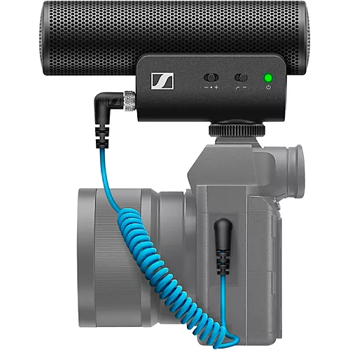 Sennheiser MKE 400 On-Camera Shotgun Microphone - musicians--Friend