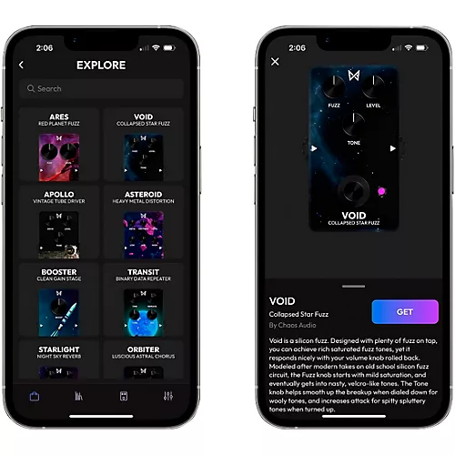 Chaos Audio Stratus Multi-Effects Pedal Black - musicians--Friend