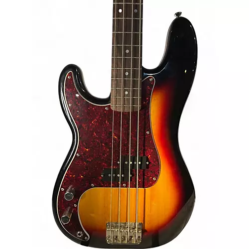Used Squier Classic Vibe 1960S Precision Bass 2 Tone Sunburst Electric Bass Guitar 2 Tone Sunburst - musicians--Friend