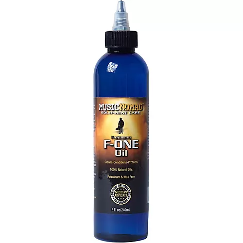 Music Nomad Fretboard F-ONE Oil 8 oz Tech Size - Cleaner & Conditioner - musicians--Friend