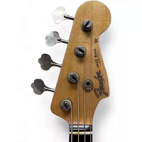 Used 2021 Fender 1960 Jazz Bass Relic Limited Lake Placid Blue Electric Bass Guitar Lake Placid Blue - musicians--Friend