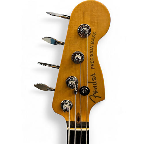Used Fender American Ultra II Precision Bass Nobel Blue Electric Bass Guitar Nobel Blue - musicians--Friend