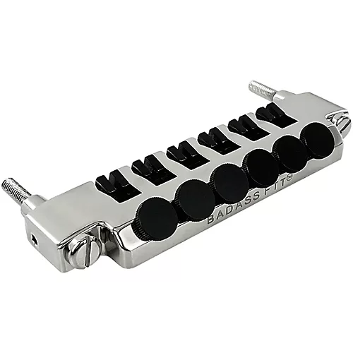 Leo Quan Badass FTT Fine Tuner Tailpiece Black - musicians--Friend