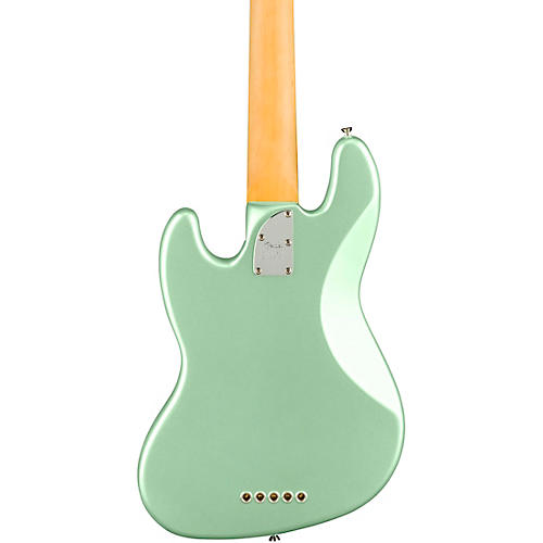 Fender American Professional II Jazz Bass V Maple Fingerboard Mystic Surf Green - musicians--Friend