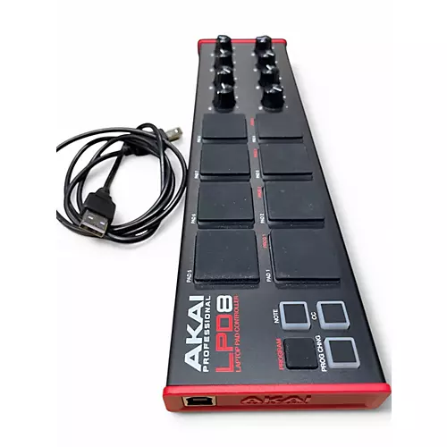 Used Akai Professional LPD8 MIDI Controller - musicians--Friend