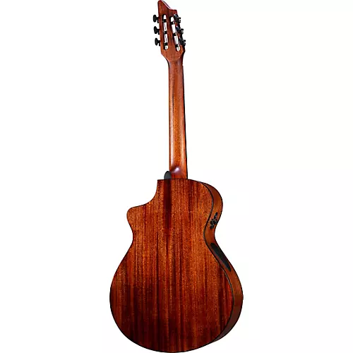 Breedlove Organic Solo Pro CE Red Cedar-African Mahogany Concert Nylon Acoustic-Electric Guitar Edge Burst - musicians--Friend