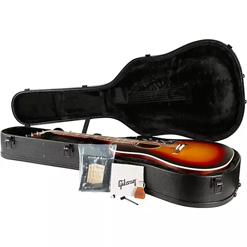 Gibson Hummingbird Studio EC Acoustic-Electric Guitar Tri-Burst Satin - musicians--Friend