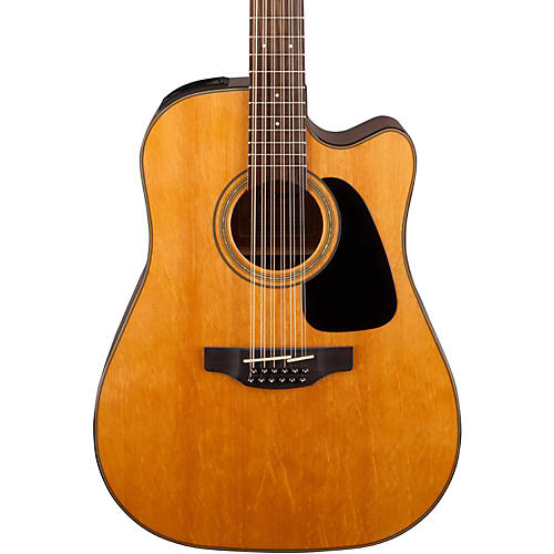 Takamine G Series GD30CE-12 Dreadnought 12-String Acoustic-Electric Guitar Black - musicians--Friend