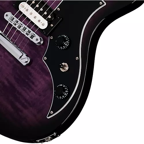 Gibson Victory Figured Electric Guitar Dark Purple Burst - musicians--Friend