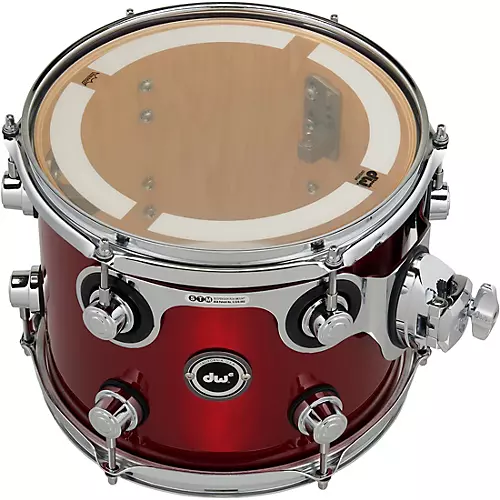 DW DWe Wireless Acoustic/Electronic Convertible Tom with STM 10 x 8 in. Finish Ply White Marine Pearl - musicians--Friend