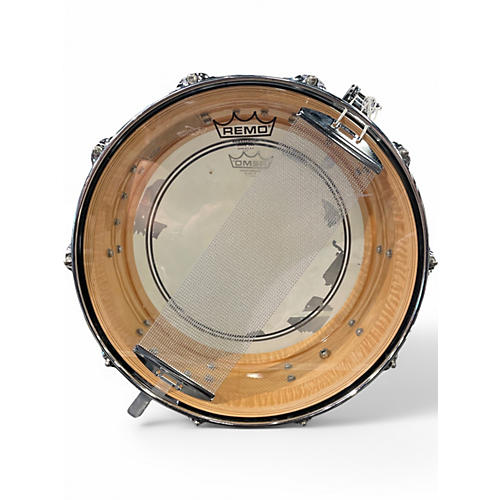 Used DW 14X6.5 Collector's Series Maple Snare Ebony Satin Drum Ebony Satin 213 - musicians--Friend