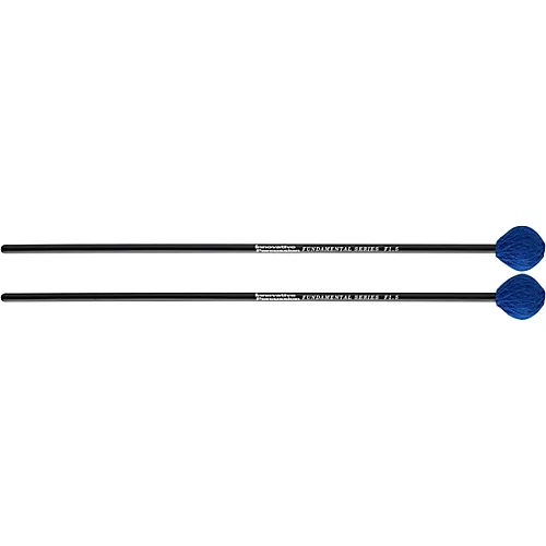 Innovative Percussion Fundamental Series Medium-Soft Marimba Mallet Medium Blue Yarn - musicians--Friend