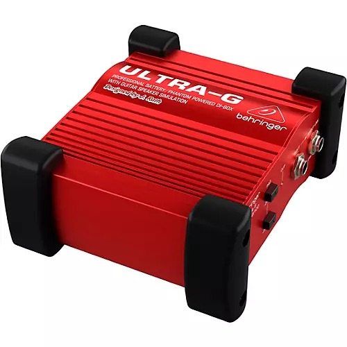 Behringer ULTRA-G GI100 1-Channel Active Direct Box - musicians--Friend