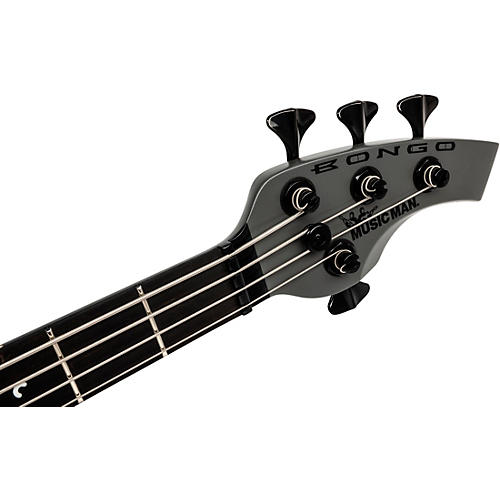 Ernie Ball Music Man Bongo 4 HH Bass Stealth Black - musicians--Friend