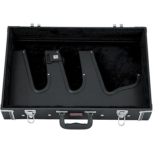 Gator Gig-Box Jr. Pedal Board/Guitar Stand Case Black - musicians--Friend