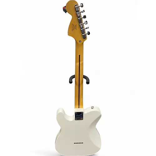 Used Squier Classic Vibe 70s Telecaster Deluxe WHITE Solid Body Electric Guitar WHITE - musicians--Friend