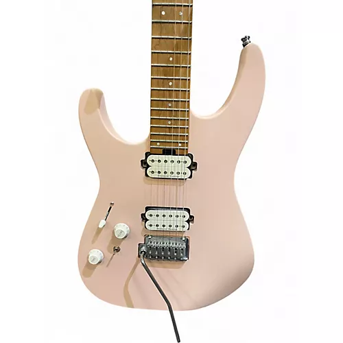 Used Charvel Pro Mod DK24 HH 2PT LH Pink Satin Electric Guitar Pink Satin - musicians--Friend