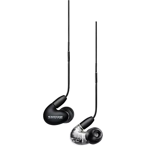 Shure AONIC 5 Sound Isolating Earphones Crystal Clear - musicians--Friend