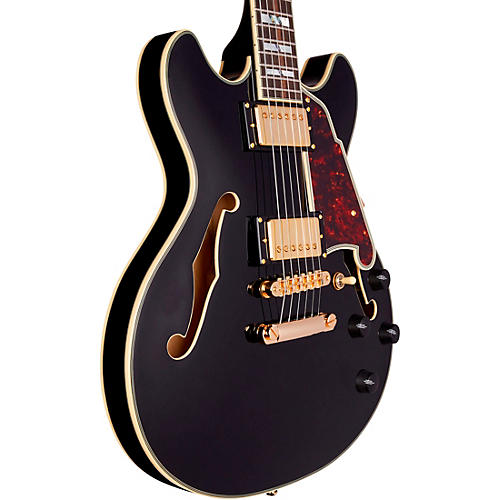 D'Angelico Excel Mini DC Semi-Hollow Electric Guitar Viola - musicians--Friend