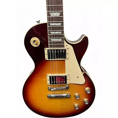 Used 2023 Gibson Les Paul Standard 1960S Neck Bourbon Burst Solid Body Electric Guitar Bourbon Burst - musicians--Friend