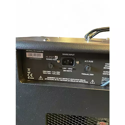 Used Blackstar HT Club 40 Venue 40W 1x12 Tube Guitar Combo Amp - musicians--Friend