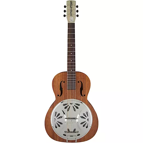 Gretsch Guitars G9200 Boxcar Round-Neck Resonator Guitar Natural - musicians--Friend