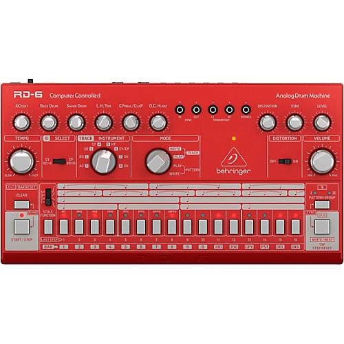 Behringer RD-6 Classic Analog Drum Machine Grape - musicians--Friend