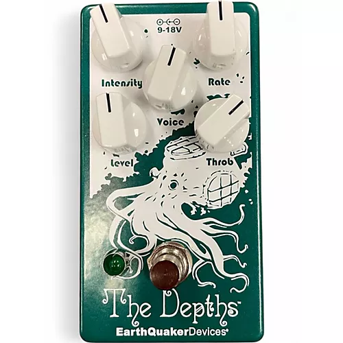 Used EarthQuaker Devices The Depths Optical Vibe Machine Effect Pedal - musicians--Friend