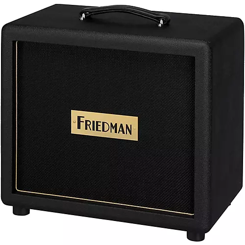 Friedman Pink Taco 1x12 Closed-Back Guitar Speaker Cabinet With Celestion Creamback Black - musicians--Friend