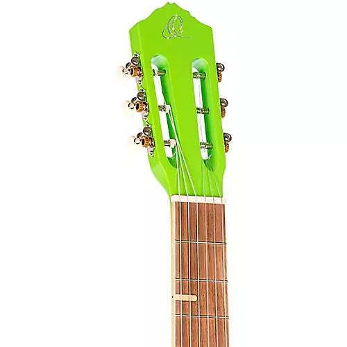 Ortega Gaucho Parlor Classical Guitar Orange - musicians--Friend