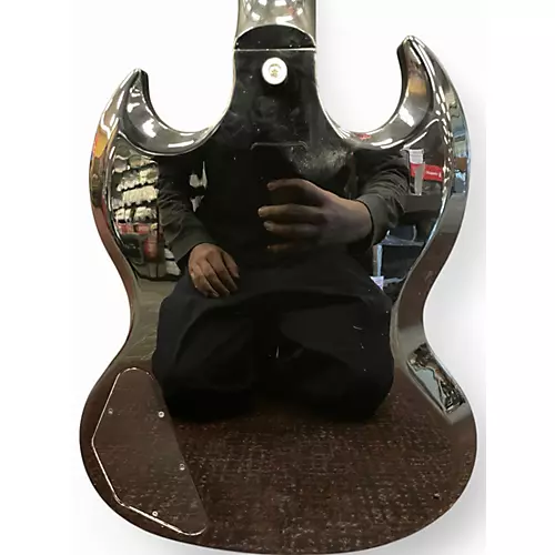 Used 2024 Gibson SG Standard Black Solid Body Electric Guitar Black - musicians--Friend