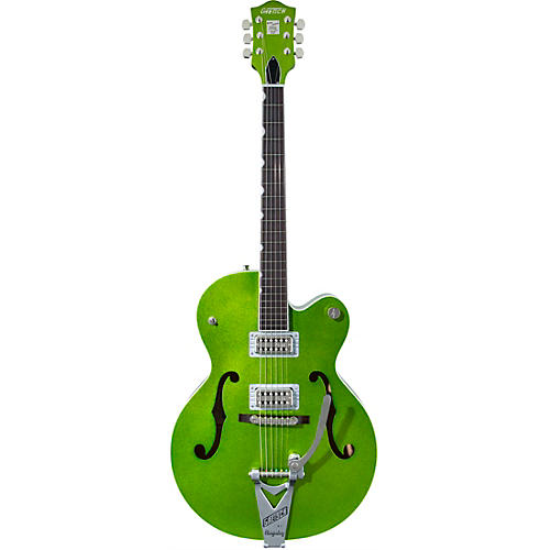 Gretsch Guitars G6120T-HR Brian Setzer Signature Hot Rod Hollowbody With Bigsby Magenta Sparkle - musicians--Friend