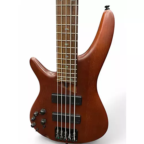 Used Ibanez SR505EL BROWN MAHOGANY Electric Bass Guitar BROWN MAHOGANY - musicians--Friend