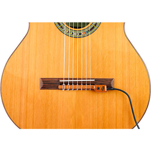 KNA NG-2 Bridge-Mounted Portable Piezo Pickup for Classical Guitar - musicians--Friend