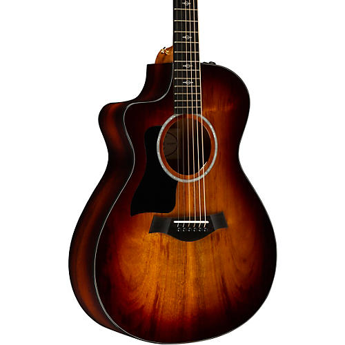 Taylor 222ce-K Deluxe Grand Concert Left-Handed Acoustic-Electric Guitar Shaded Edge Burst - musicians--Friend
