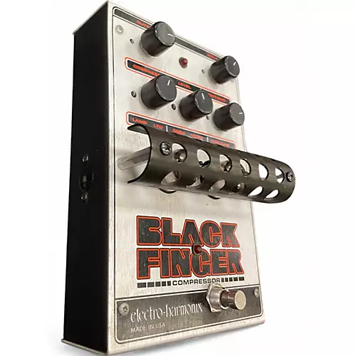 Used Electro-Harmonix Classics Black Finger Compressor Effect Pedal - musicians--Friend