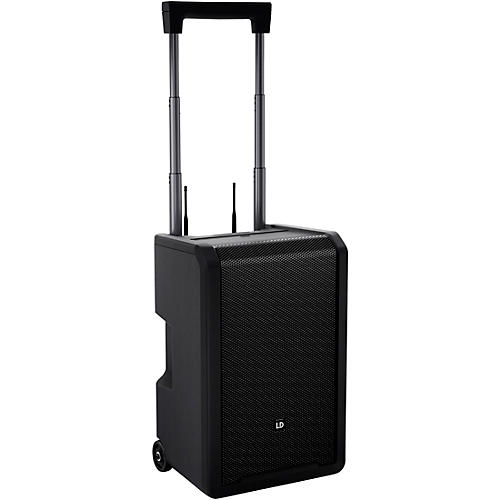 LD Systems ANNY 10 Portable Battery-Powered Speaker With Dual Wireless Headset Mics B4.7 - musicians--Friend