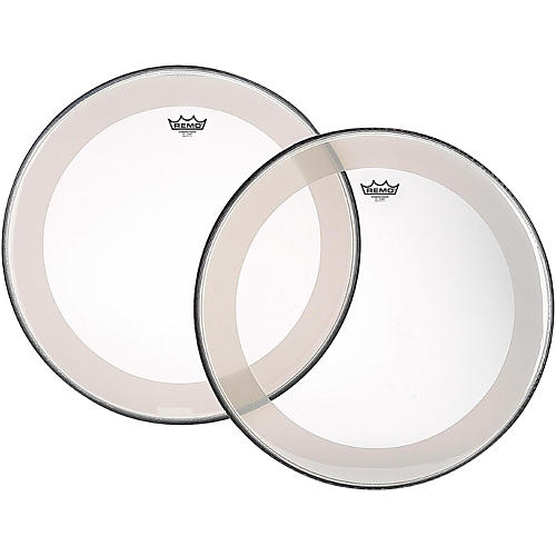 Remo Powerstroke 4 Clear Batter Bass Drum Head With Impact Patch 22 in. - musicians--Friend